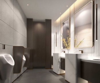 Modern Public Toilet-ID:746413958