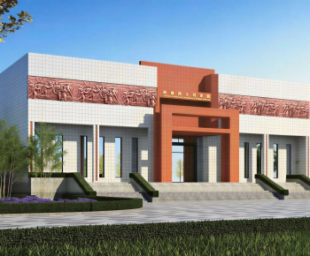 New Chinese Style Courtyard/landscape-ID:997096063