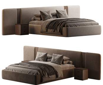 Modern Double Bed-ID:965626965