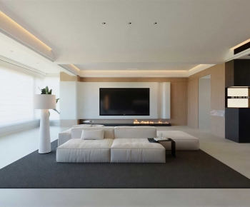 Modern A Living Room-ID:882698065
