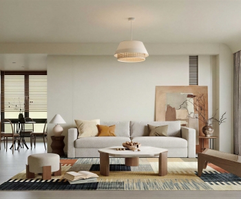 Modern A Living Room-ID:384691004