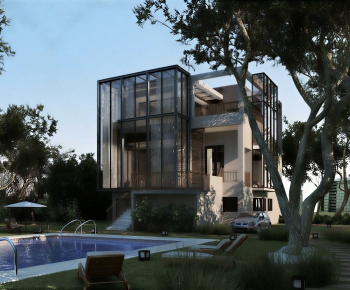 Modern Detached Villa-ID:604615939