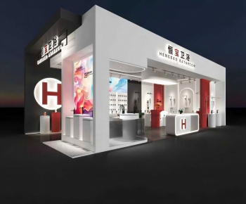 Modern Exhibition Hall-ID:890883929