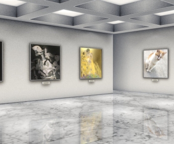 Modern Exhibition Hall-ID:924474001