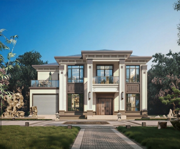 New Chinese Style Detached Villa-ID:211891897