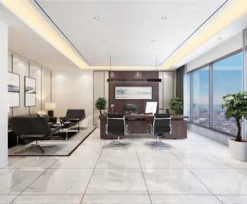 Modern Manager's Office-ID:129331114