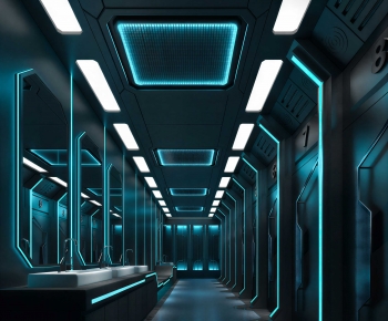 Modern Public Toilet-ID:419731112