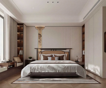 New Chinese Style Bedroom-ID:854804046