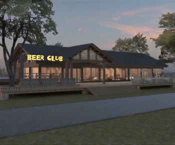 Modern Appearance Of Commercial Building-ID:186279063