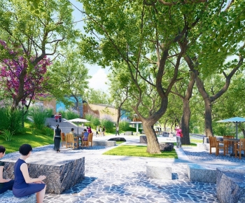 Modern Garden Landscape-ID:502118113