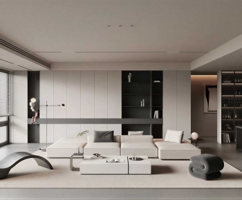 Modern A Living Room-ID:827850101