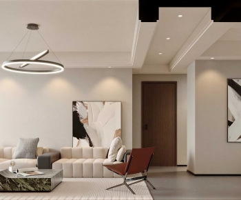 Modern A Living Room-ID:582498071