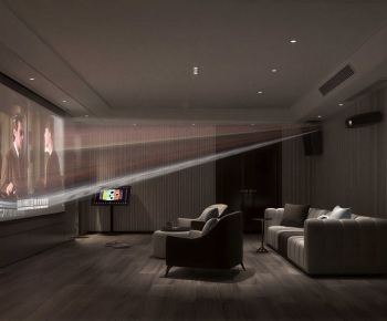 Modern Audiovisual Room-ID:515506032