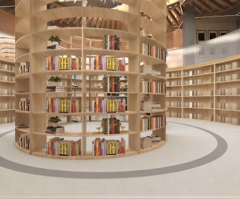 Modern Bookstore Book Bar-ID:930249936