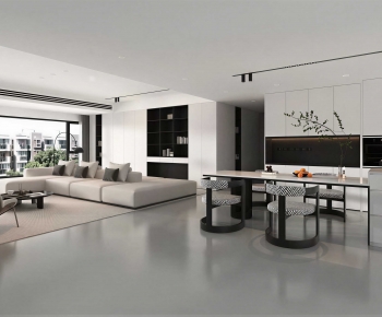 Modern A Living Room-ID:818583978