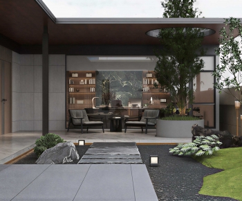 Modern Courtyard/landscape-ID:326194059