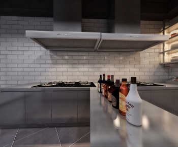 Modern Central Kitchen-ID:247937923