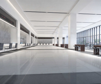 Modern Office Reception Desk-ID:776832109