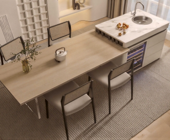 Modern Dining Table And Chairs-ID:957712896