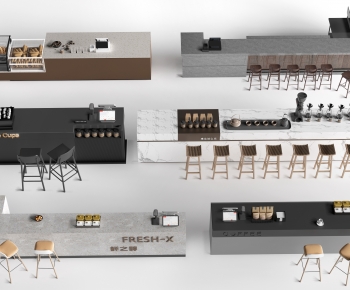 Modern Counter Bar-ID:770806079