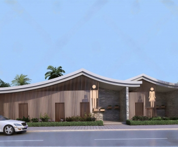 Modern Public Building-ID:923399939