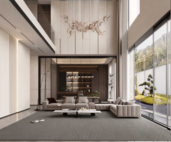 Modern A Living Room-ID:205725919