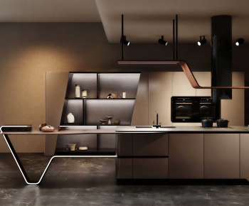 Modern Open Kitchen-ID:672578103