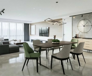 Modern Dining Room-ID:586805118