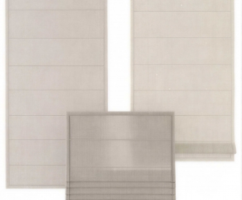 New Chinese Style Roman Curtain-ID:123874907