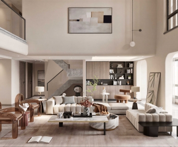 Modern A Living Room-ID:161819554