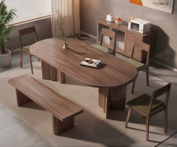 Modern Dining Table And Chairs-ID:886661054