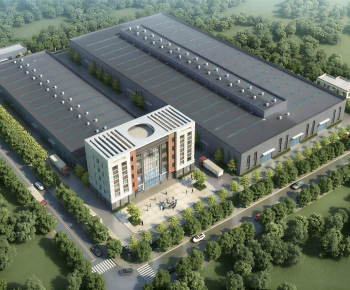 Modern Architectural Bird's-eye View Planning-ID:584841978