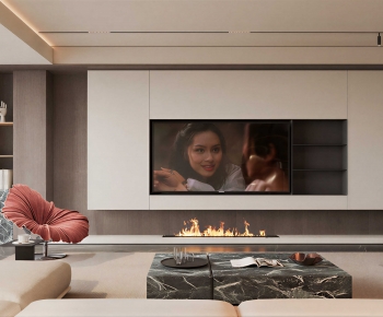 Modern A Living Room-ID:123213054