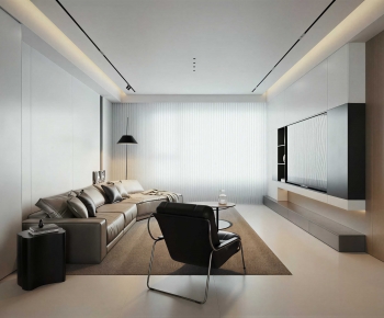 Modern A Living Room-ID:405889998