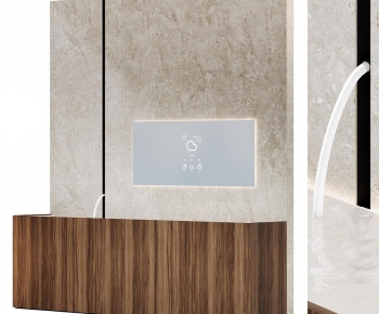 Modern Bathroom Cabinet-ID:318470093