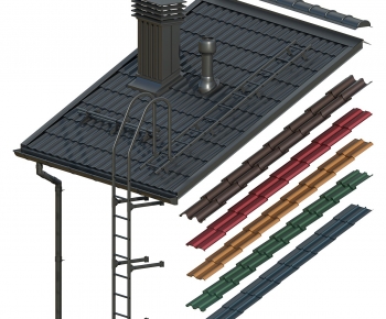 Modern Building Component-ID:188735018