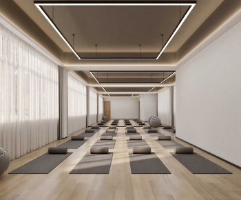 Modern Yoga Room-ID:684068921