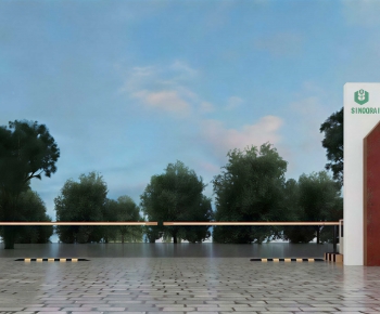 Modern Gate-ID:503578902