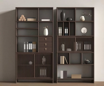 New Chinese Style Bookshelf-ID:431411035