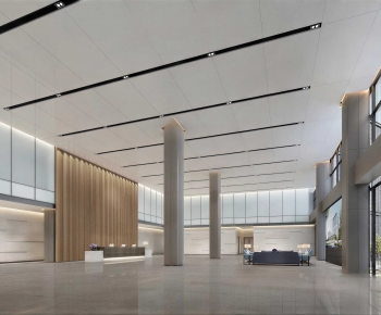 Modern Office Reception Desk-ID:389779098