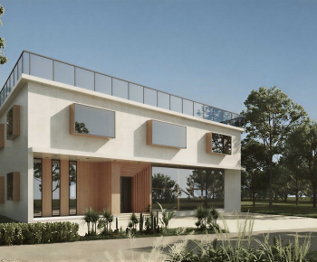 Modern Villa Appearance-ID:255503894