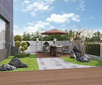 Modern Courtyard/landscape-ID:162941938