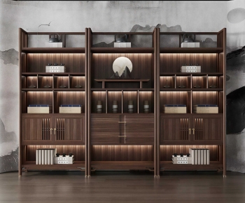New Chinese Style Bookcase-ID:211831092