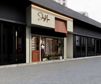 Modern Facade Element-ID:440230462