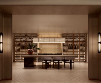 Modern Wine Cellar/Wine Tasting Room-ID:909249843