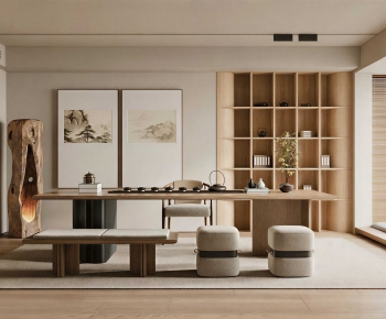 New Chinese Style Tea Tables And Chairs-ID:177958976