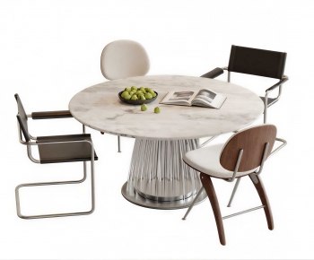 Modern Dining Table And Chairs-ID:712243086