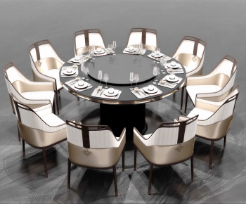 Modern Dining Table And Chairs-ID:112669555