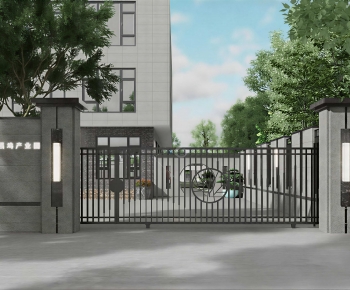 Modern Gate-ID:470328092