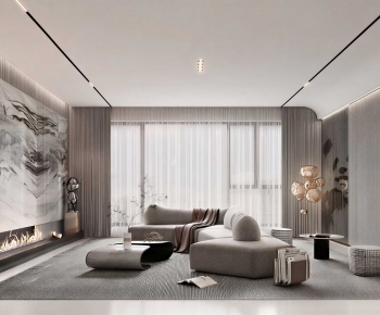 Modern A Living Room-ID:532890082